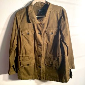 Talbots Womens Utility Jacket